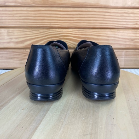 Dansko Women's 41 EU Black Leather Closed Toe Slip On Loafer Casual Comfort Shoe - Picture 5 of 13